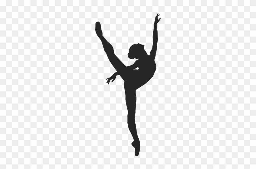 Ballet Dancer Silhouette - Ballet Dancer Silhouette Png #1117759