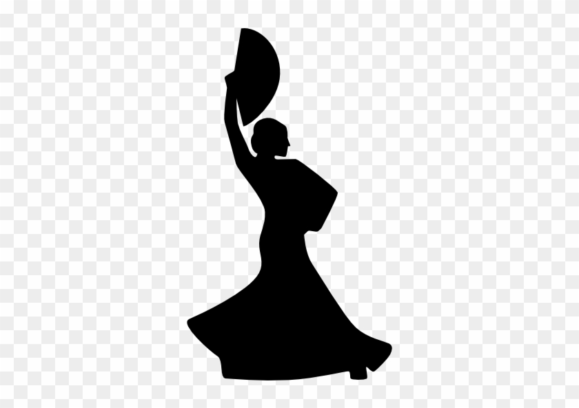 People, Flamenco Icons, Flamenco, Dancers, Dancing, - Dancing Vector Free Png #1117763