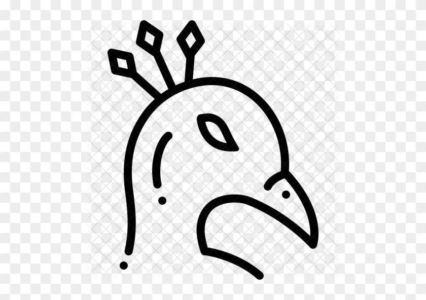 Peacock Icon - Bird #1117818