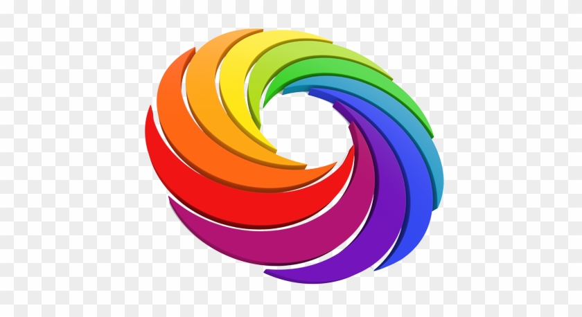 Follow Us - Hsv Color Wheel 3d #1117846