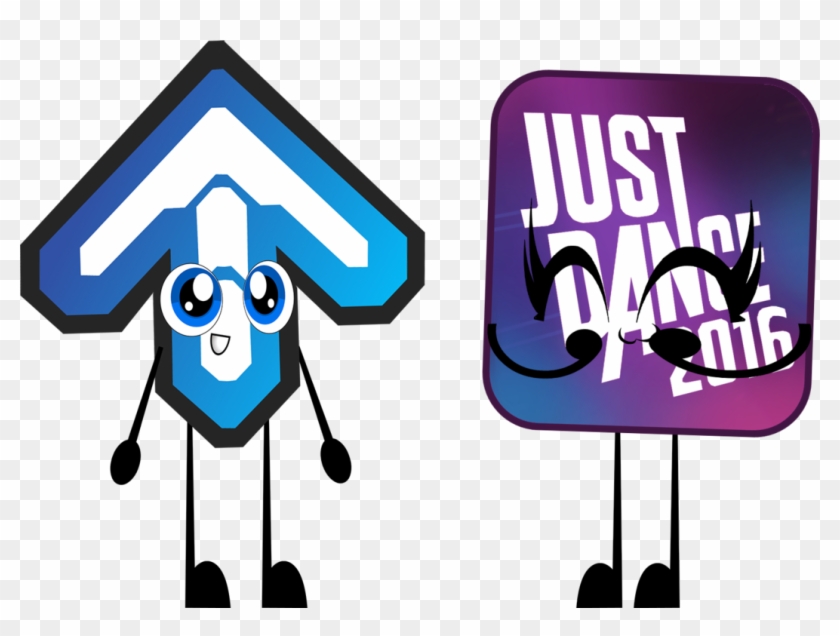 Ddr Arrow And Just Dance Logo By Coulden2017dx - Just Dance 3 - Playstation Move Required(ps3) #1117989