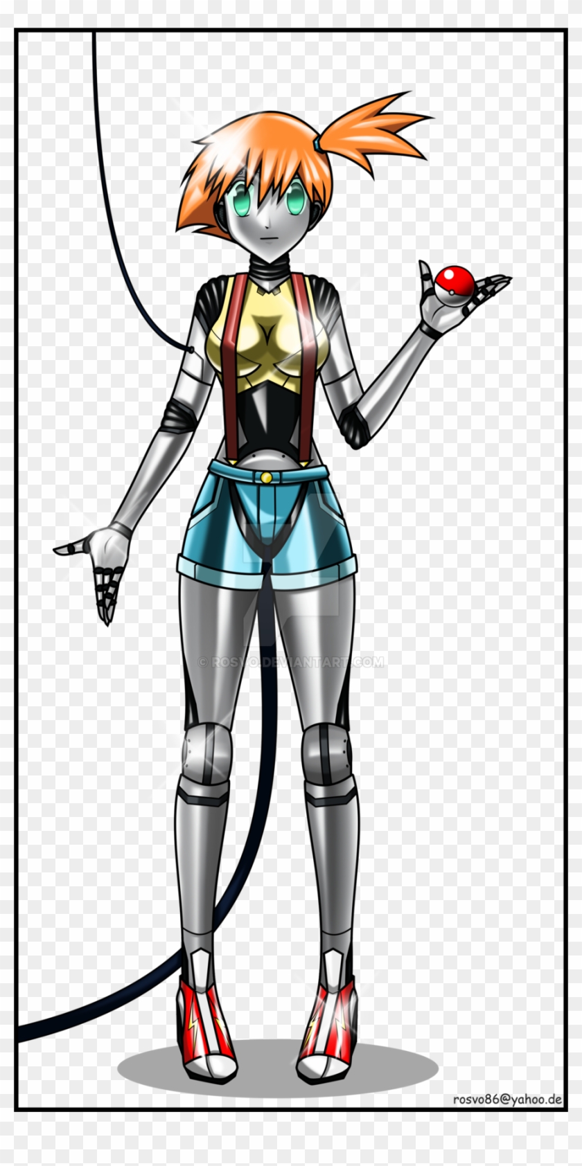 Robot Misty By Rosvo Robot Misty By Rosvo Pokemon Robot Misty Free Transparent Png Clipart Images Download
