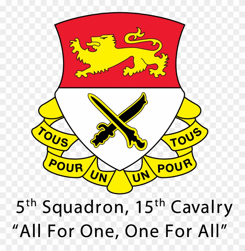 5th Squadron 15th Cavalry - Crest #1118252