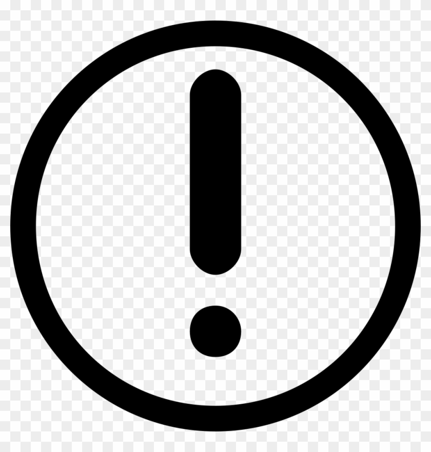 Ic Fault Comments - Exclamation Point Icon Transparent #1118273