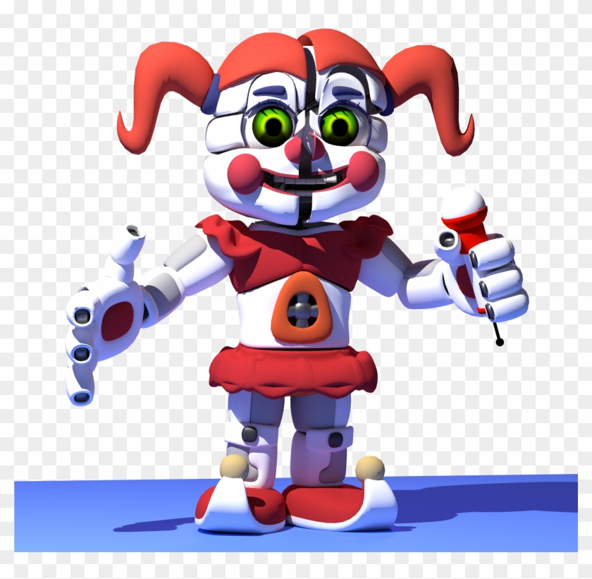 The Sister Location Animatronics As Transparrent PNGs