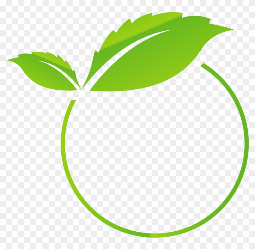 Euclidean Vector Green - Leaf Vector Circle Green Png #1118335