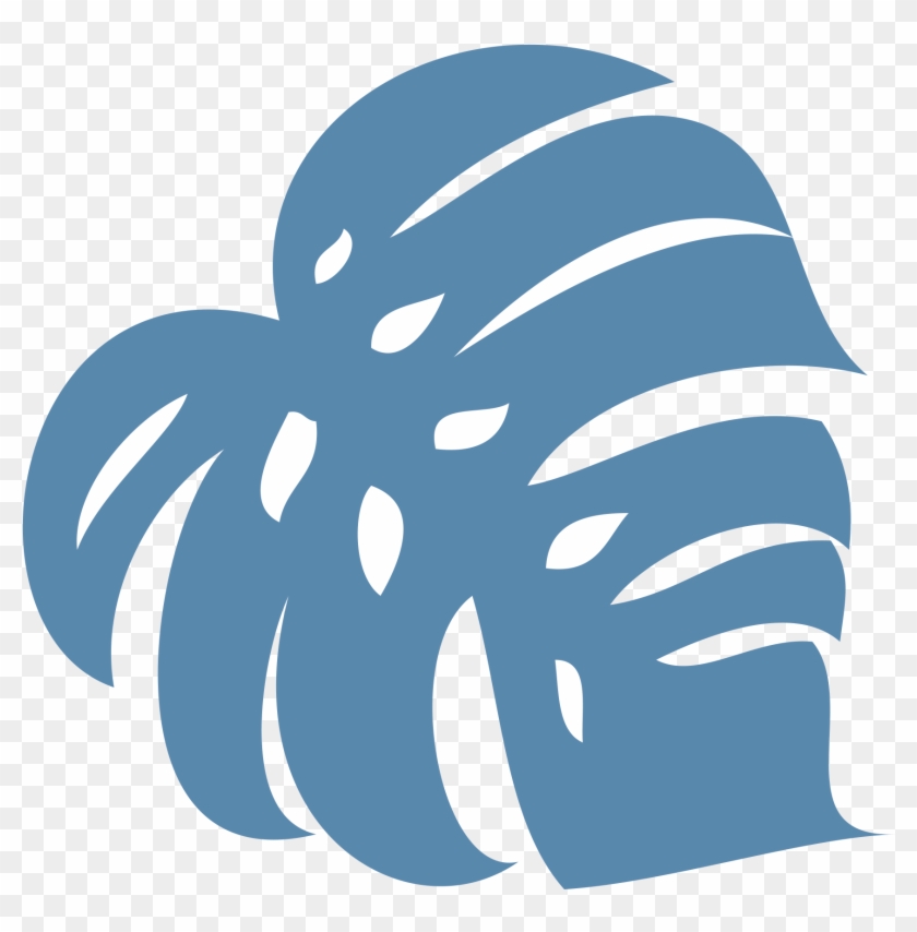 “icon” Refers To The Leaf Only - Hawaiian Leaf Clip Art #1118392