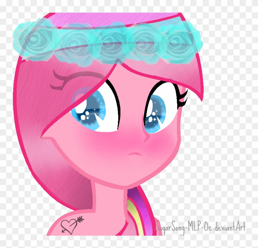 Sugarsong Mlp Oc, Equestria Girls, Floral Head Wreath, - Mlp Eg Base Song #1118411