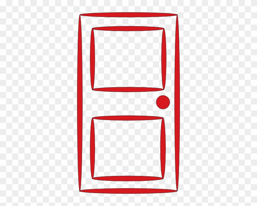 Red Door Clip Art At Clker - Red Door Clip Art Free #1118415