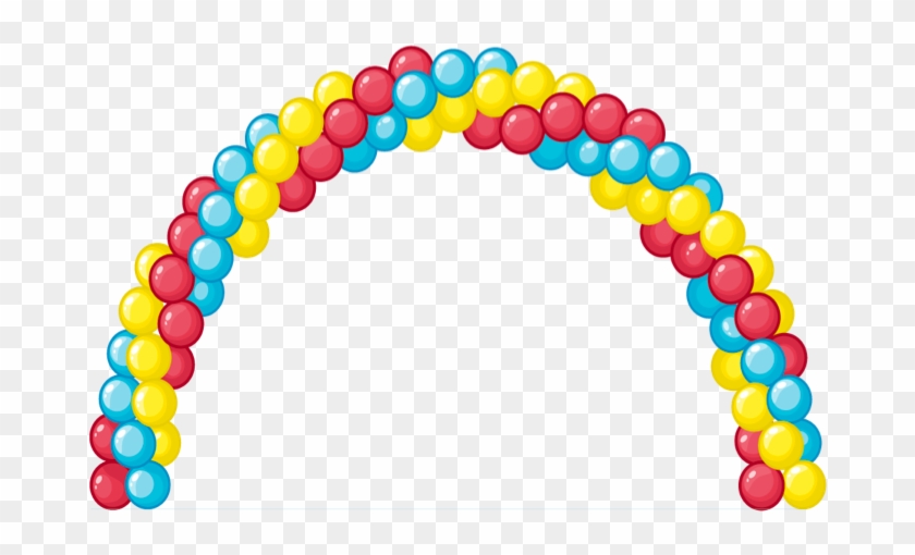 Garland Balloon Arch - Balloon Arch Transparent #1118416