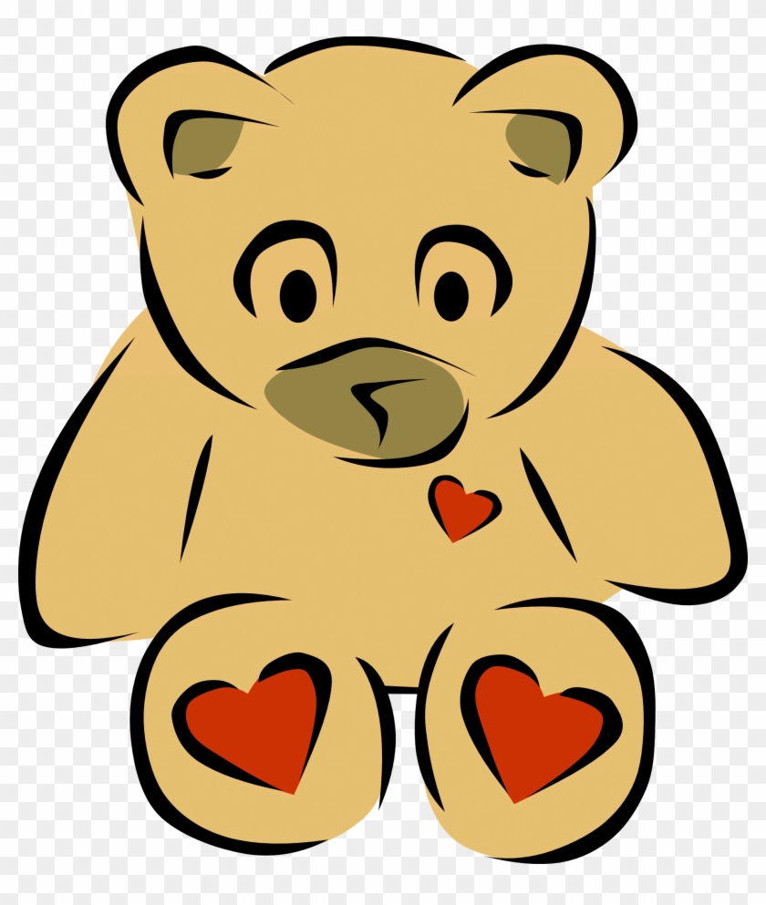 Stuffed Animal Monkey Clipart - Teddy Bear Clip Art #1118452