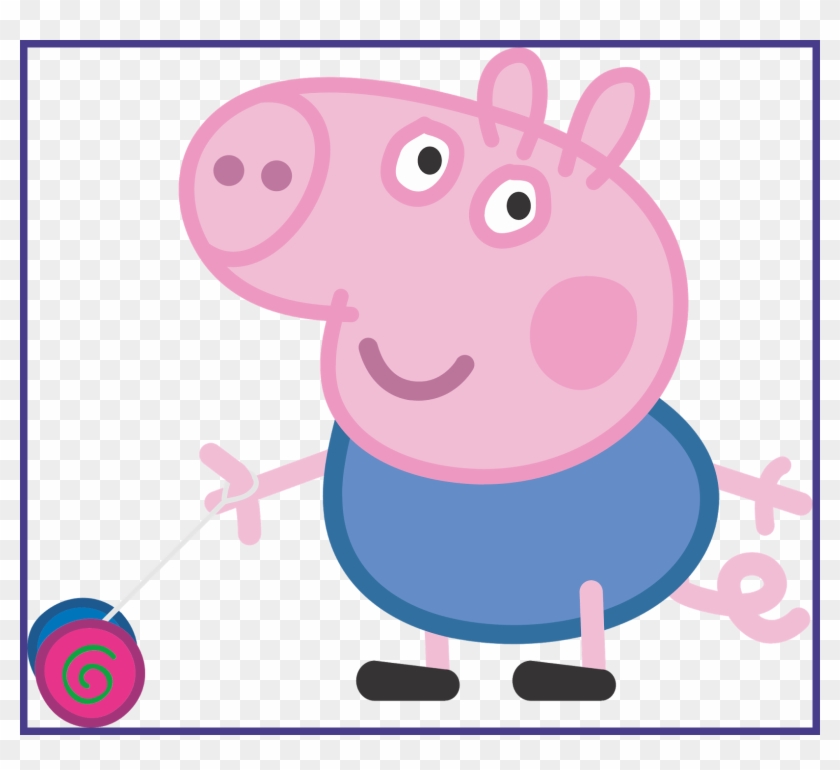 Incredible George Pig Pepa Pic For Piggy Bank Clipart - George Peppa Pig Png #1118554