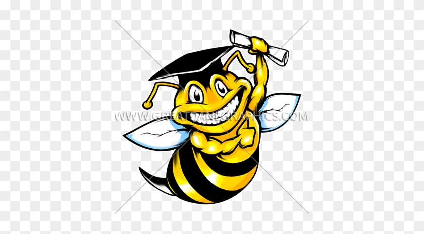Graduation Bee - Graduation Clip Art Bees #1118592