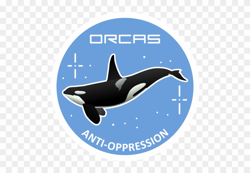Orcas Logo, With Various Phrases - Orca Clipart #1118631