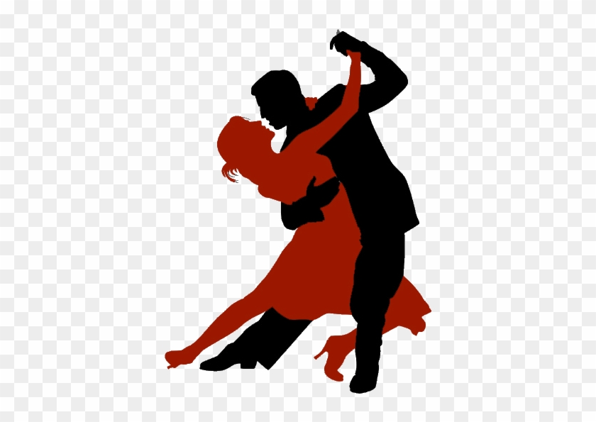 Latin Clipart Salsa Dancing - Ballroom Dancing Silhouette #1118724