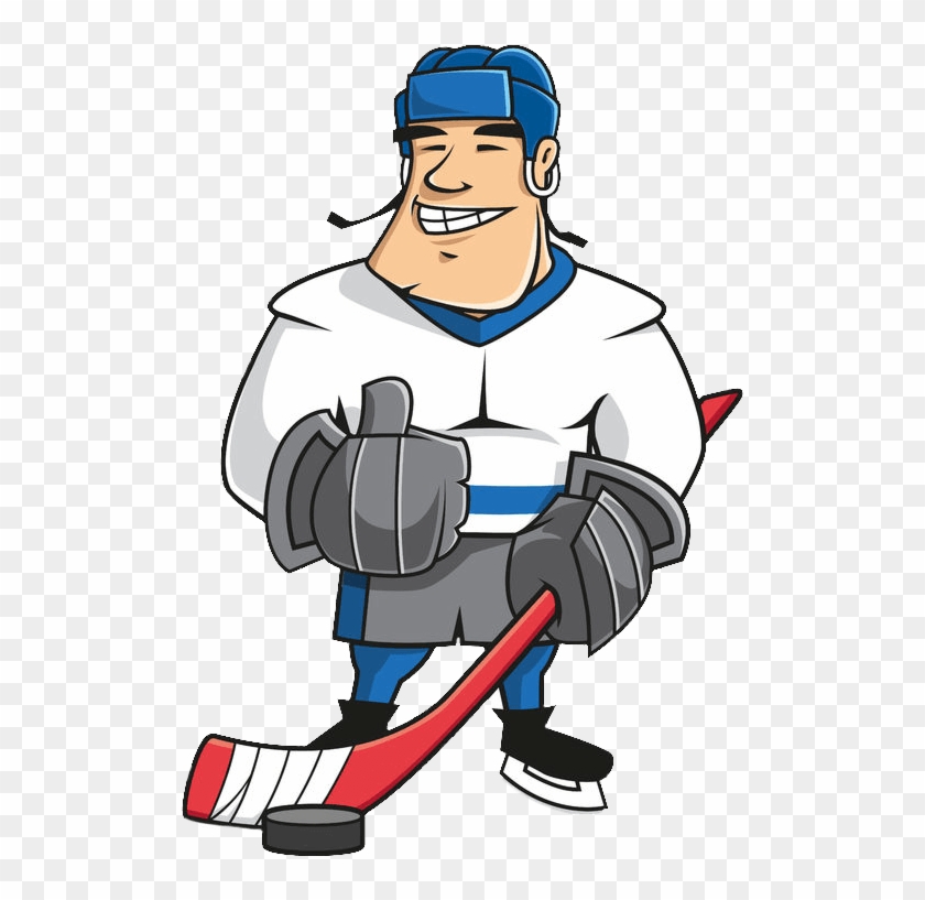 Top Trike Reviews Are Fun - Funny Cartoon Hockey Player #1118801