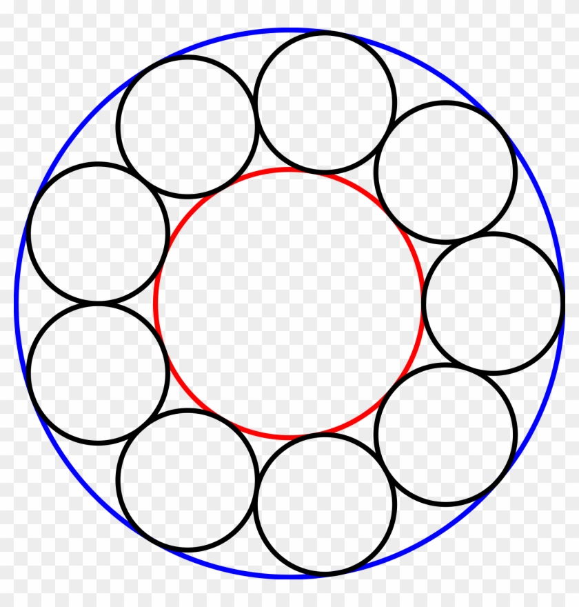 Open - Circle Of 9 Circles #1118917