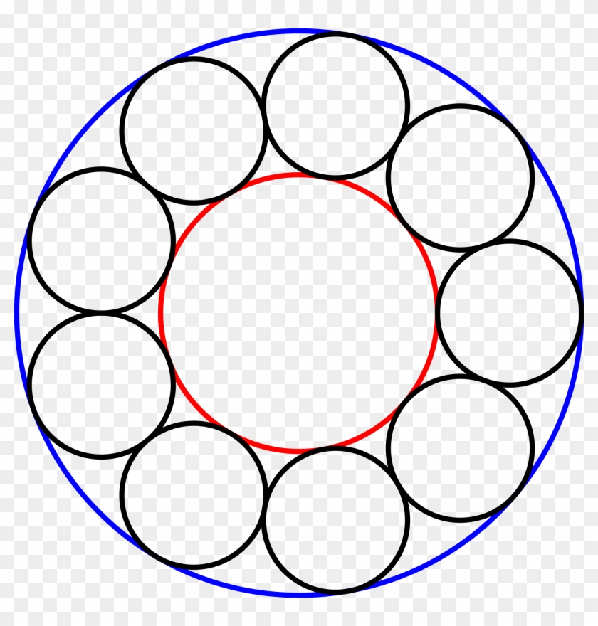 Open - Circle Of 9 Circles #1118917