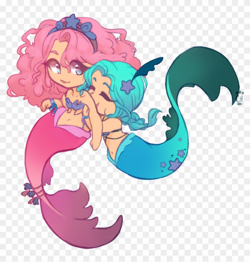 Mermaid Legendary Creature Drawing Clip Art - Cute Mremaids #1118922