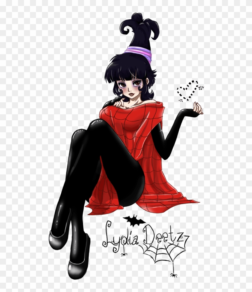 Showing Post Media For Cartoon Lydia Deetz Fan Art - Lydia Beetlejuice Anime #1119040