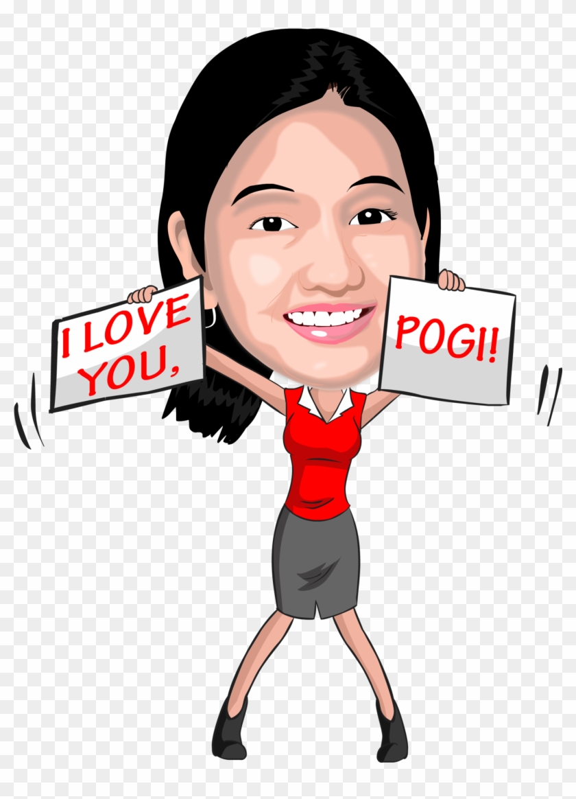 Yeyen Caricature Poses - Cartoon #1119101