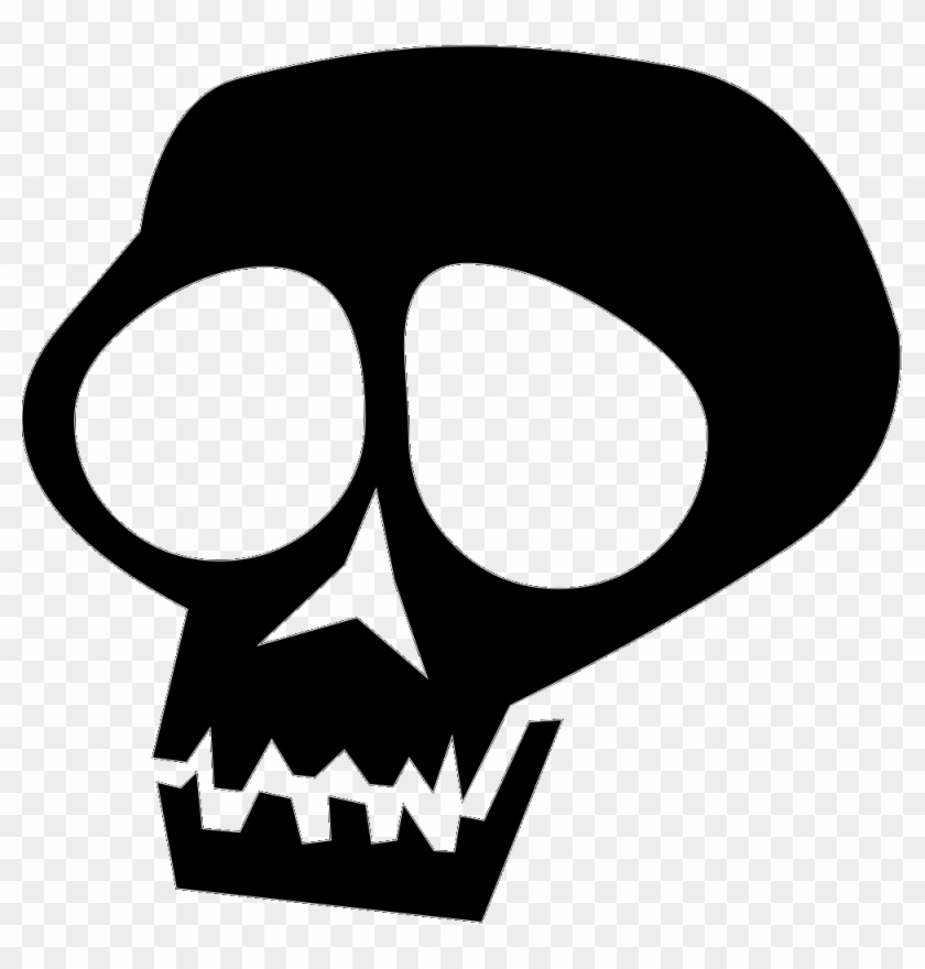 Skull Cartoon - Catoon Skull #1119184