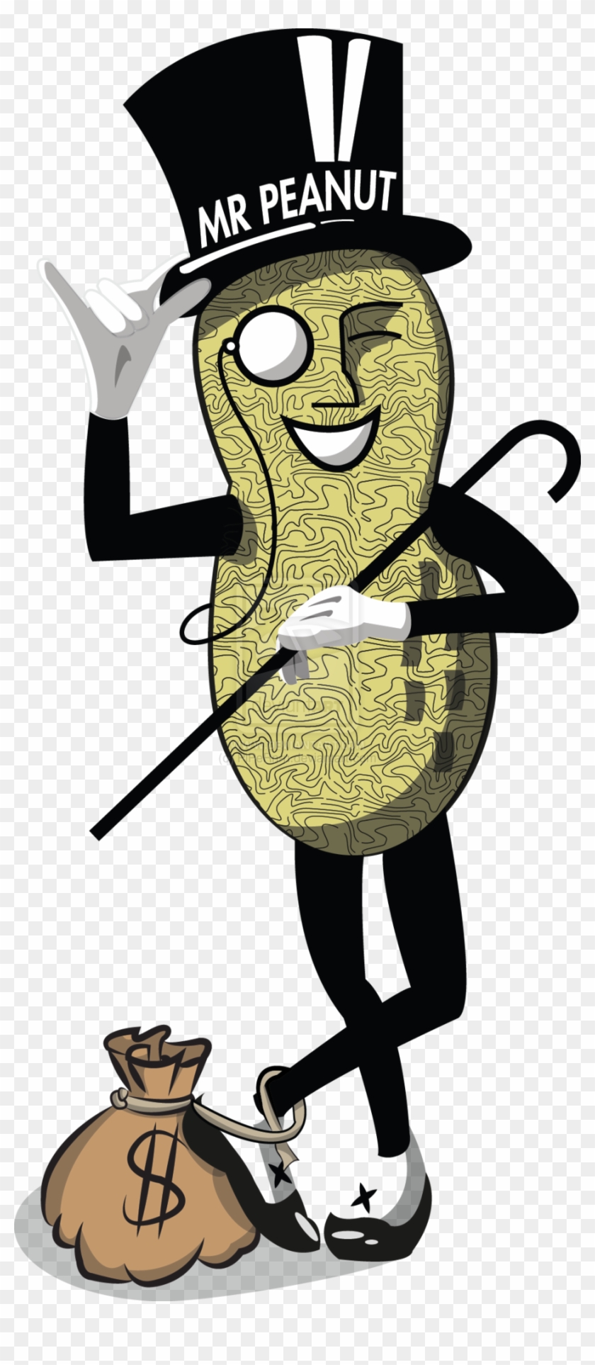 Download Free Printable Clipart And Coloring Pages - Mr Peanut #1119392
