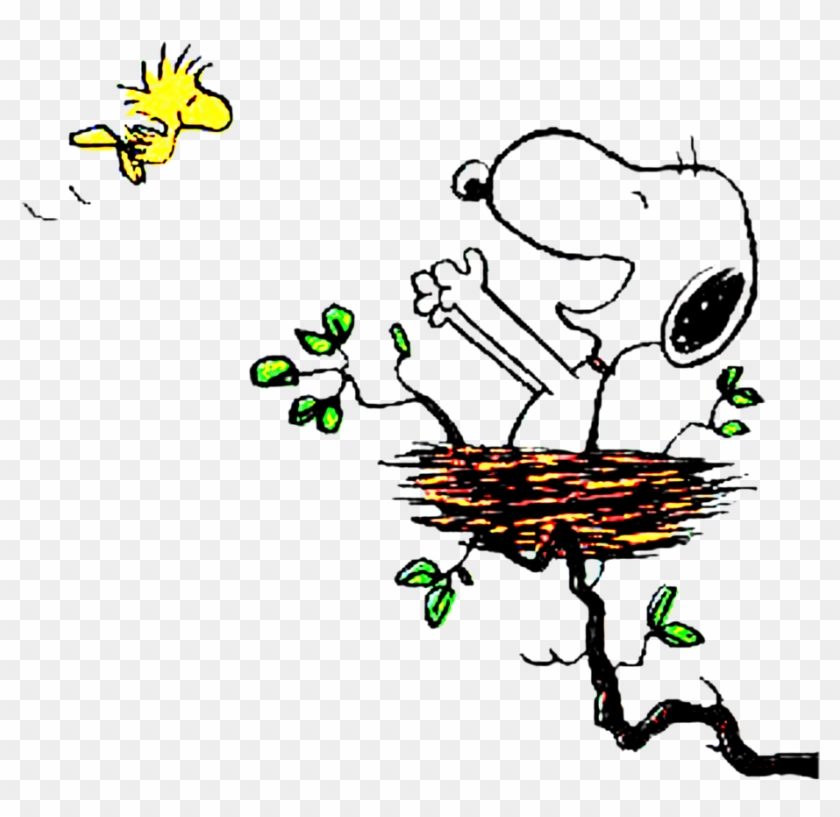 snoopy and woodstock clipart