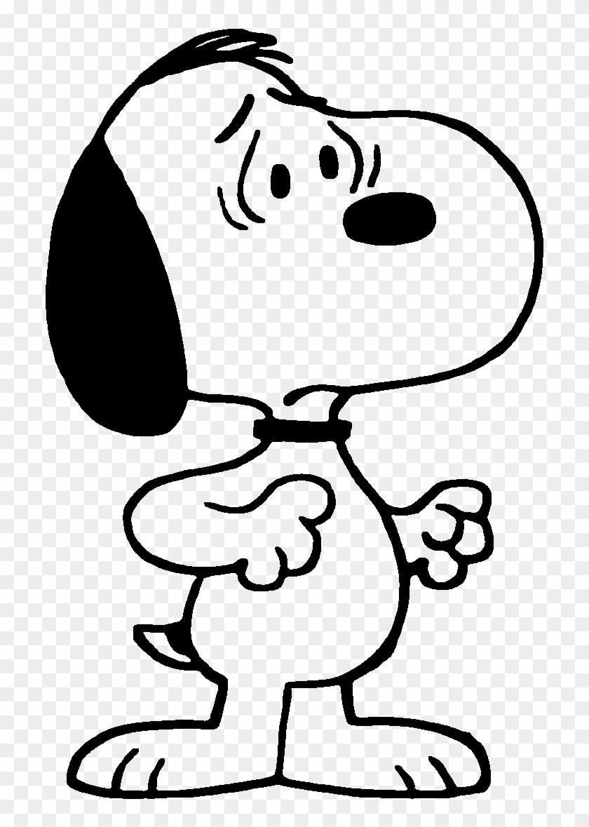 Peanuts Gang, Charlie Brown, Snoopy, Cartoons, Animation, - Snoopy Triste #1119407