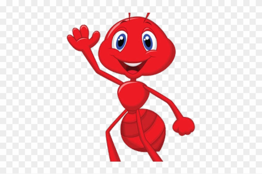 Ants Clipart Cartoon Pencil And In Color Ants - Ant Cartoon #1119441