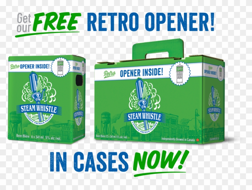 Steam Whistle's 2015 Retro Opener - Steam Whistle Bottle Opener #1119528