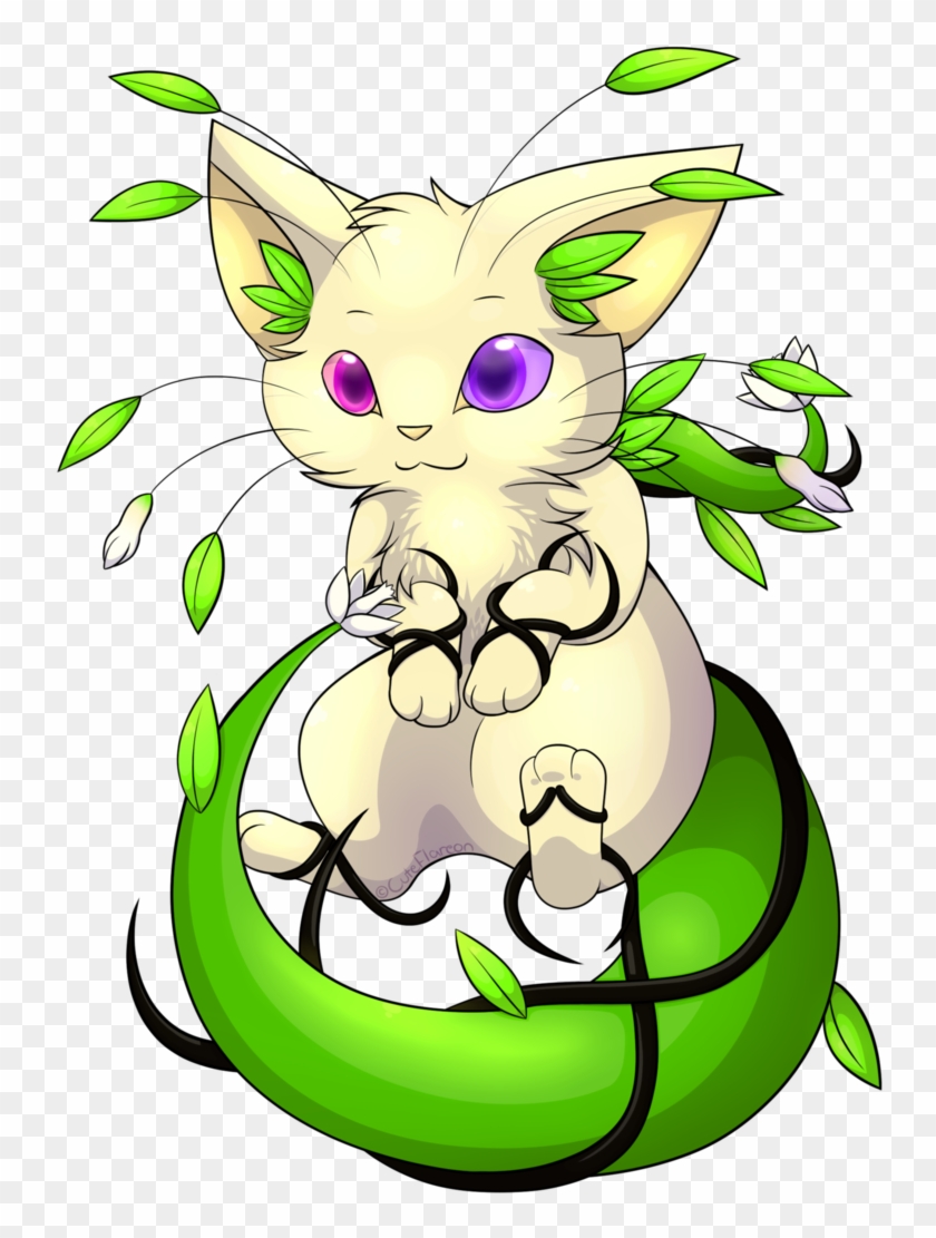 Floating Vanilla Planty By Cuteflare - Cartoon #1119567