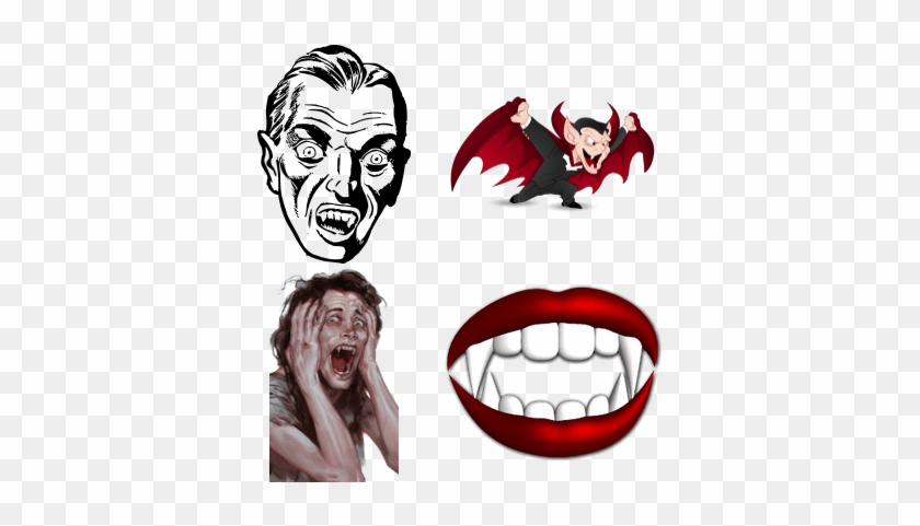 Vampires - Bunapashop Graphic Human Face - Scary Spooky Halloween #1119637