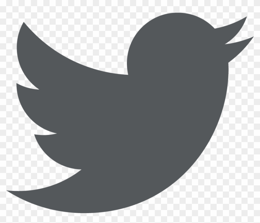 500 Twitter Logo Latest Twitter Logo Icon Gif Transparent - Twitter Logo Grey Png #1119658