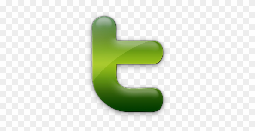 100030 Green Jelly Icon Social Media Logos Twitter - Anouk #1119683