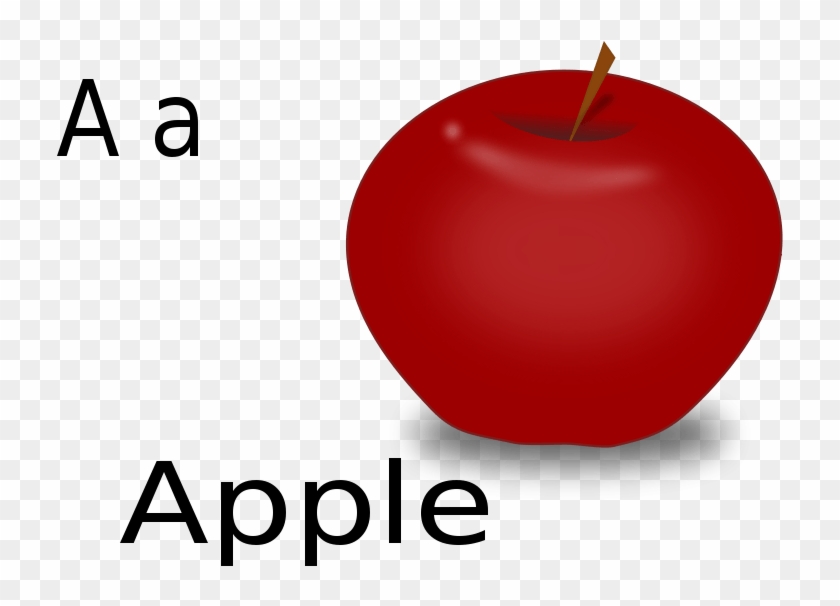 A For Apple - Aa Apple Clipart #1119714