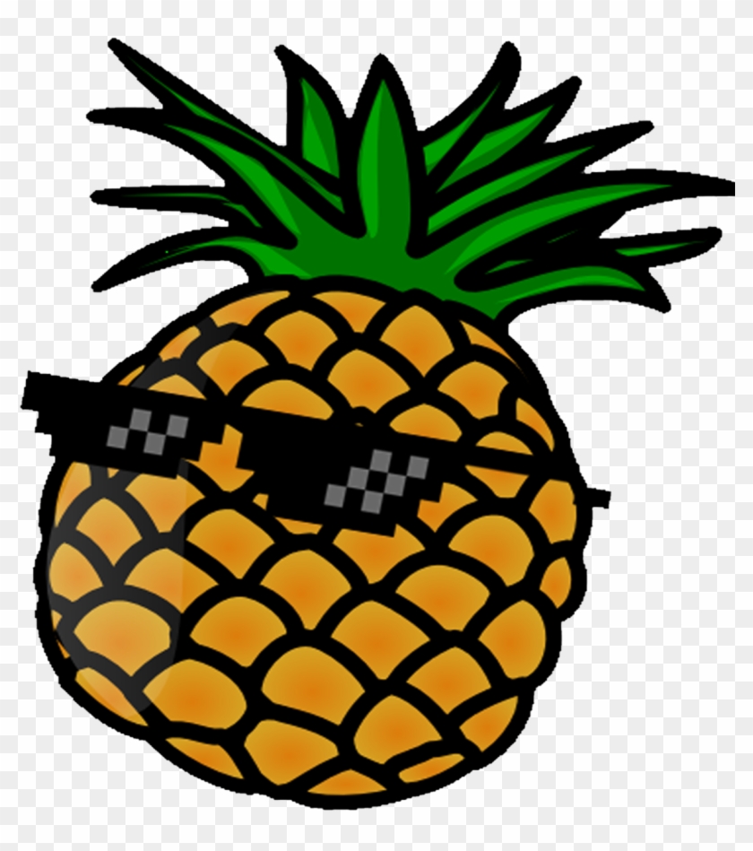 Pineapples Are Cool, Sunglasses Are Cool - Pineapple Clipart Jpg #1119781