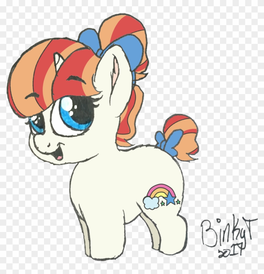 Binkyt11, Bow, Chibi, Colored Digitally, Derpibooru - Cartoon #1119819