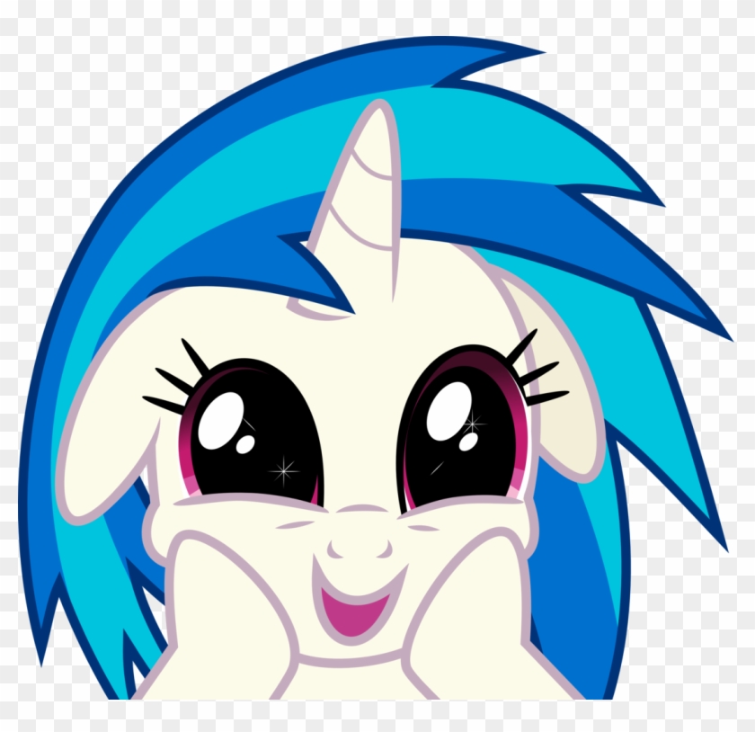 Namelesshero2222, Cute, Dj Pon-3, Eye Shimmer, Female, - Vinyl Mlp #1119843