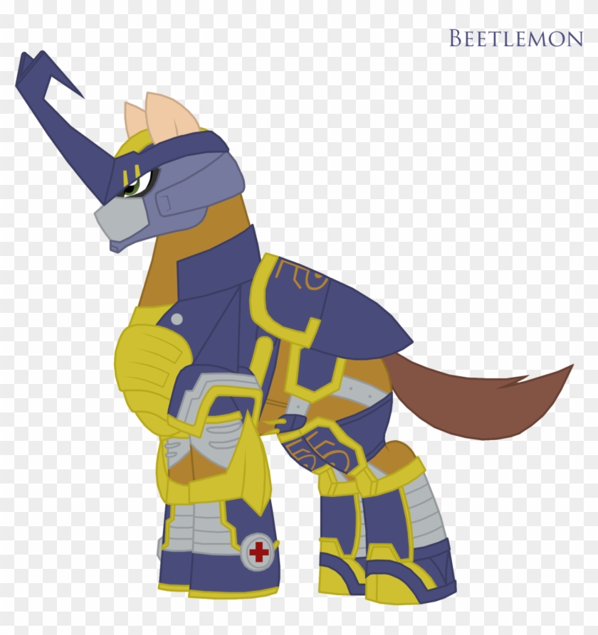 Beetlemon Unicorn Form By Pyrus-leonidas - Cartoon #1119865
