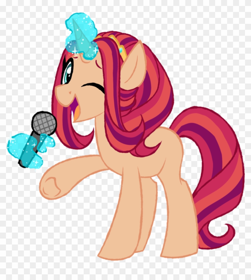 Pop Star Unicorn By Azure Art Wave - Cartoon #1119872