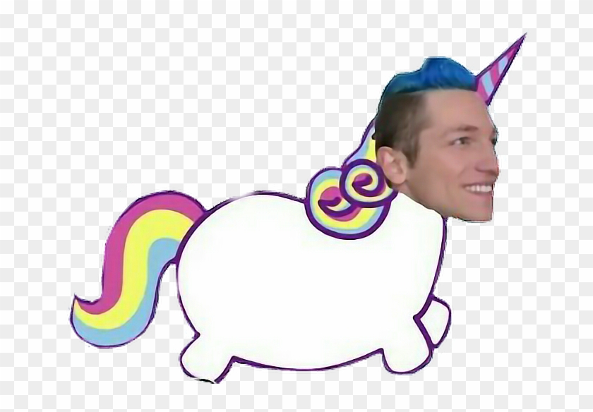 Rezo Youtube Youtuber Unicorn Einhorn Derepischebob - Cartoon Unicorn #1119912