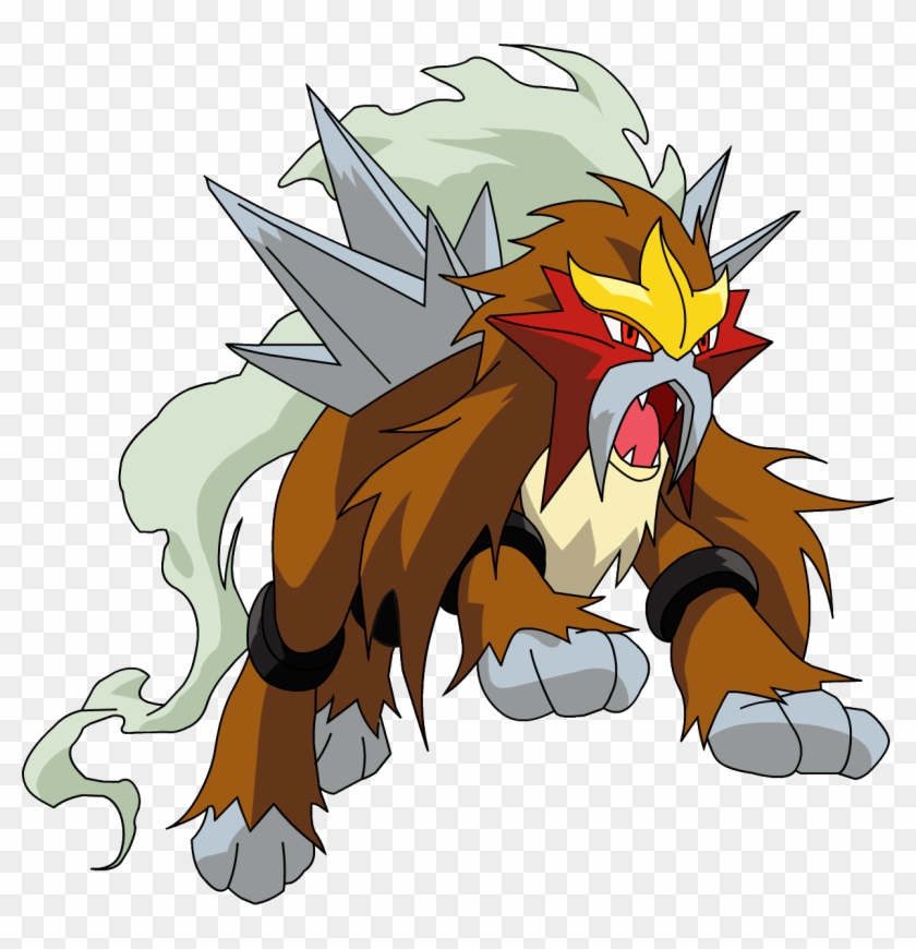 Entei Is Up Next And Is Probably The Easiest Of The - Pokemon Entei #1120122
