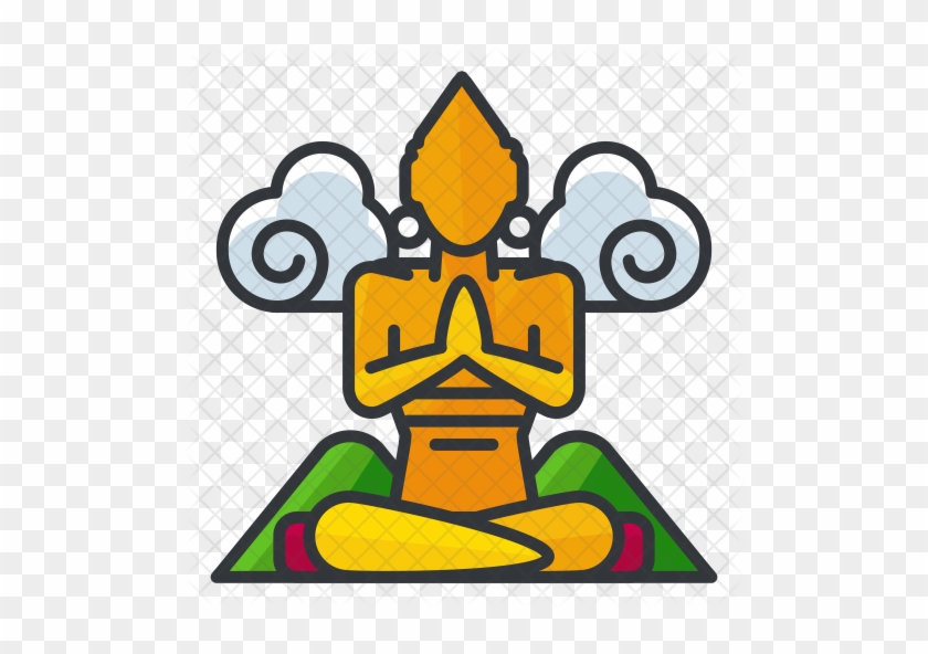 Buddha Icon - Buddha Symbol Png #1120142