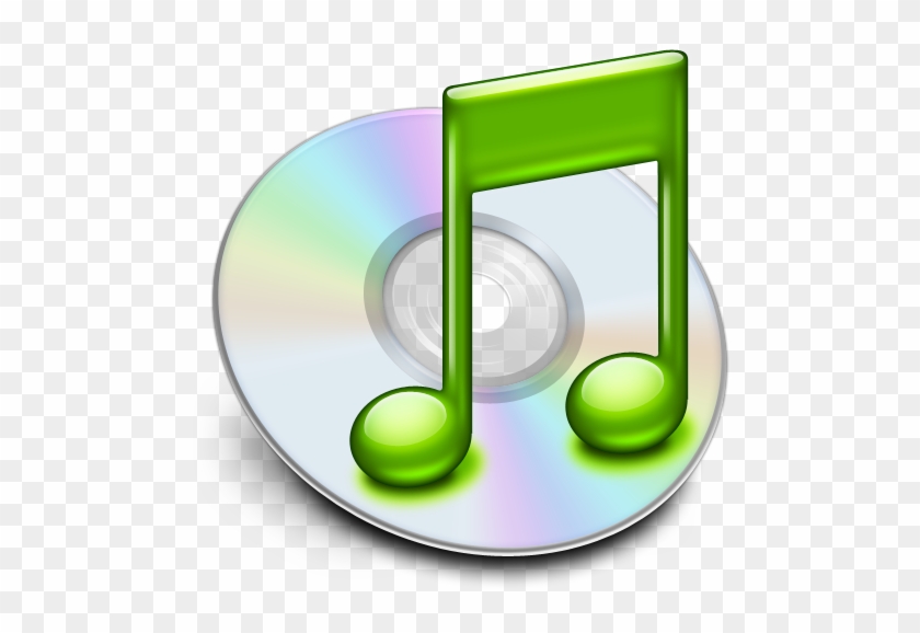 Green Itunes Icon #1120153