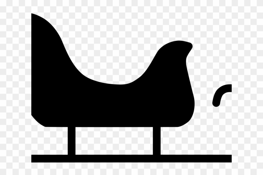 Sleigh Clipart Simple - Chair #1120217