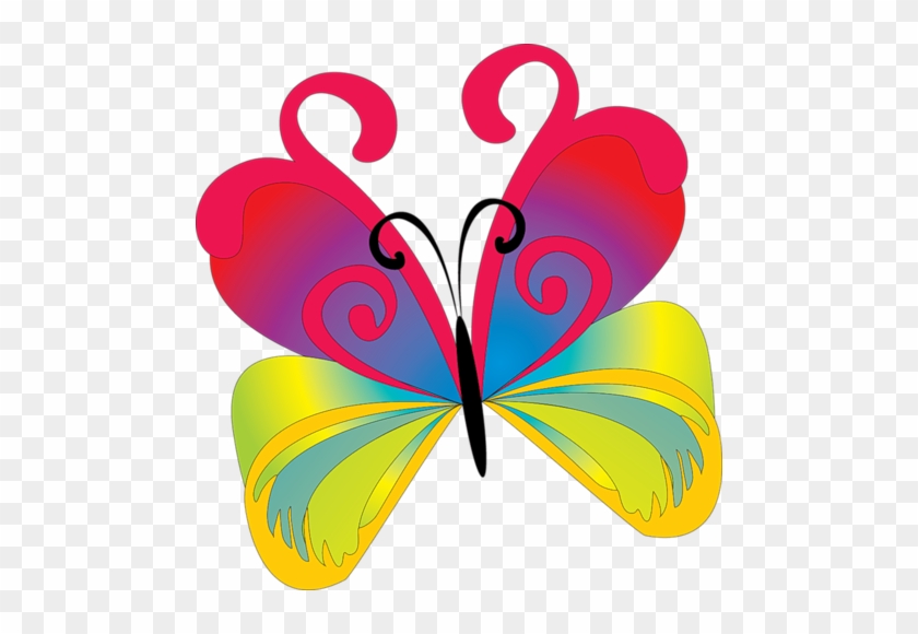 Бабочки, Рисованные, Формат Png - Butterfly Vector #1120251