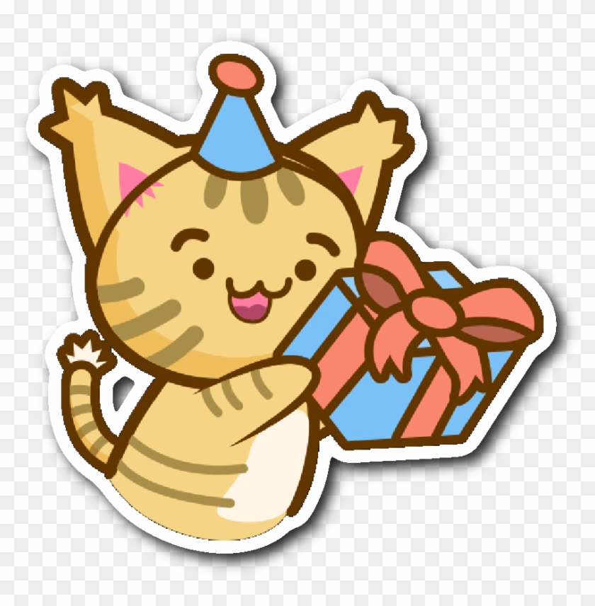 Cute Cat Stickers Series - Cute Sticker For Birthday #1120253