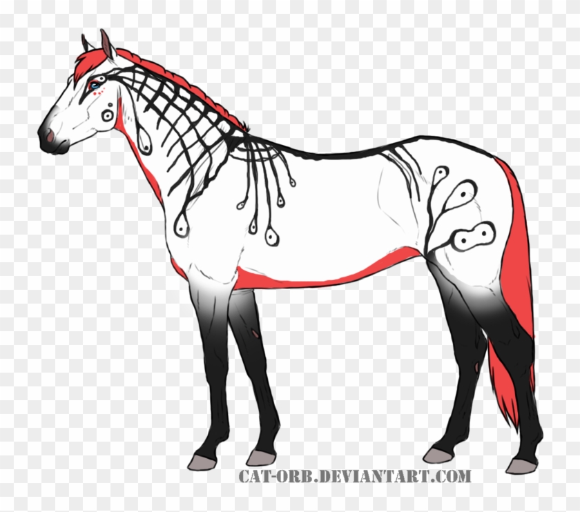 Butterfly Horse /papillon Design - Stallion #1120280