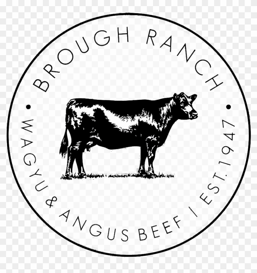 Brough Ranch Beef - Angus Cow And Calf #1120302
